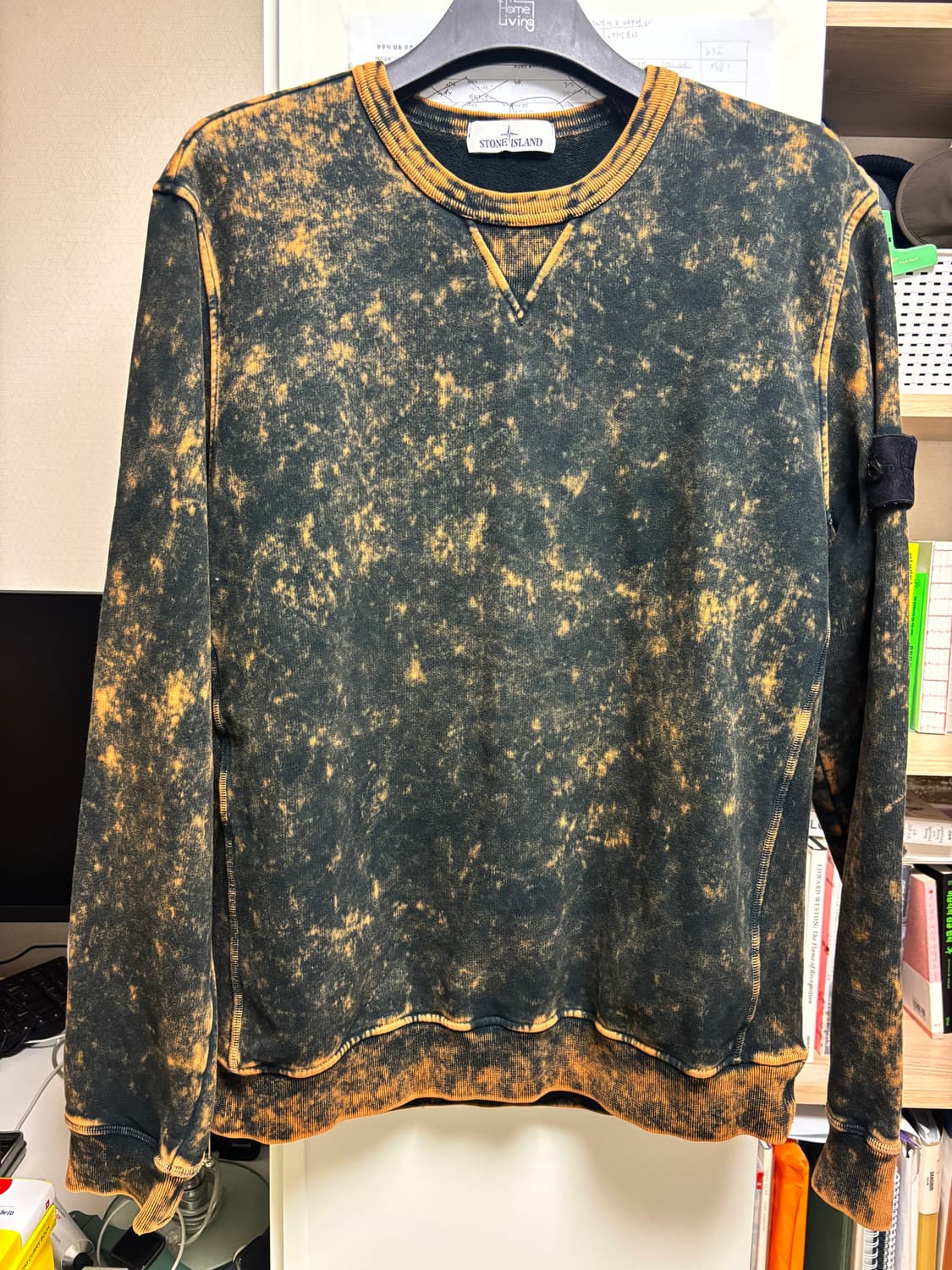 스톤아일랜드 맨투맨 스웻셔츠 오프다이 상품이미지1