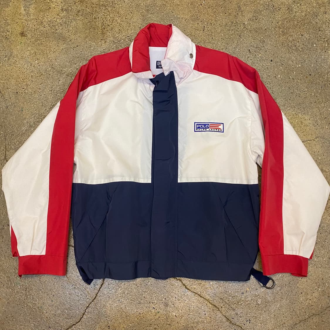 USA 빈티지 폴로 바람막이 져지 상품이미지1