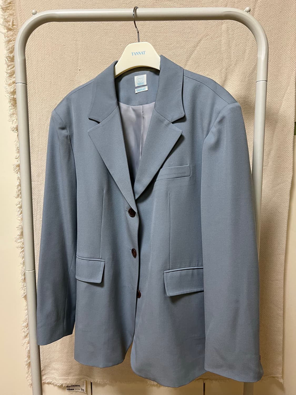 타낫 오버핏 싱글자켓(다크그레이) 상품이미지3