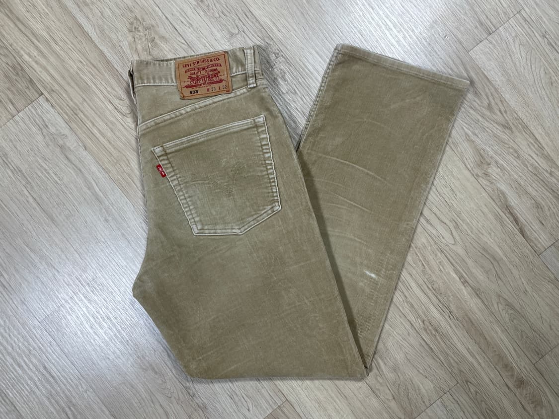 32) 00's 리바이스 재팬 533 코듀로이 팬츠(RRL&LVC&폴로) 상품이미지1