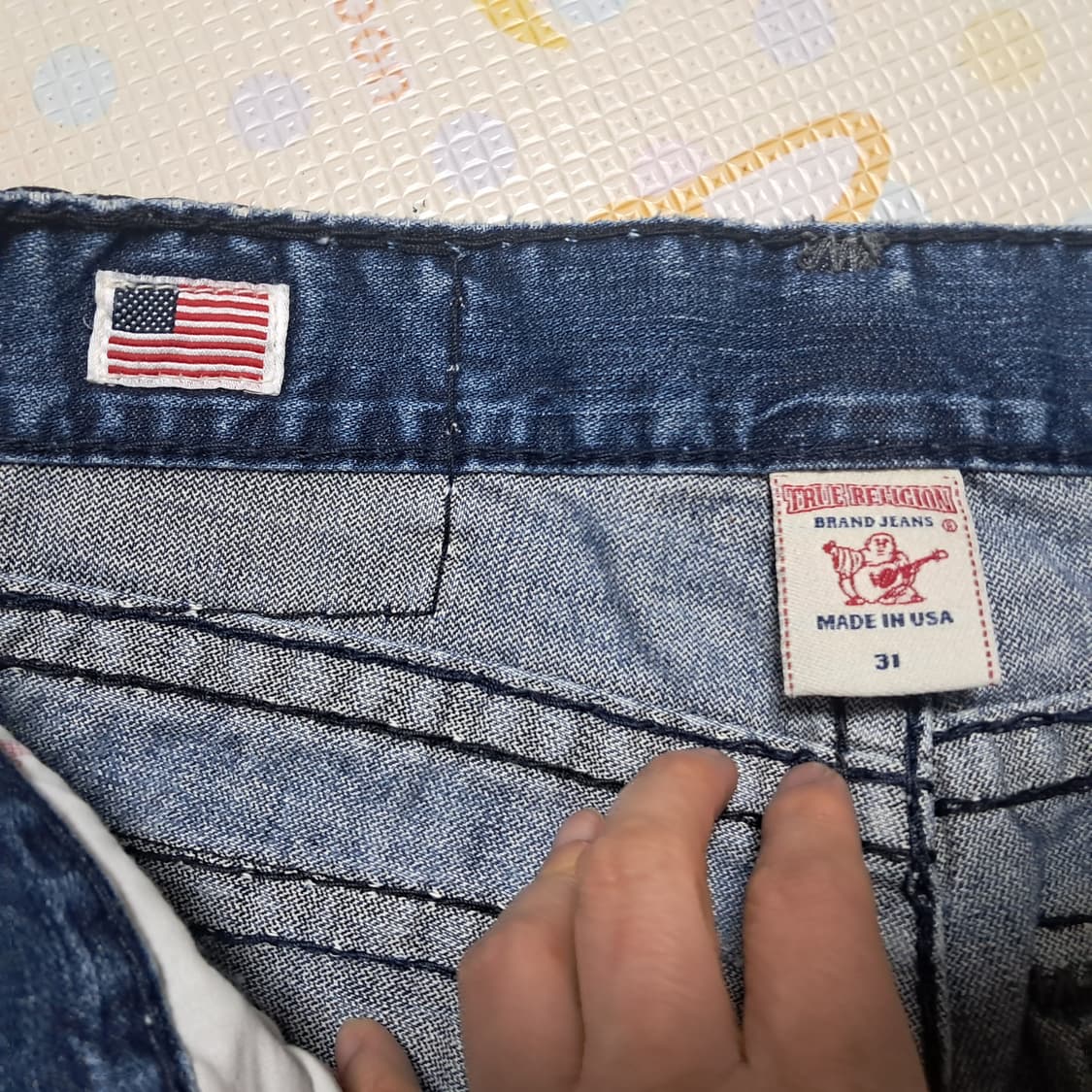 트루릴리젼 빌리슈퍼티 Billy super T 스트레이트핏 청바지 상품이미지9