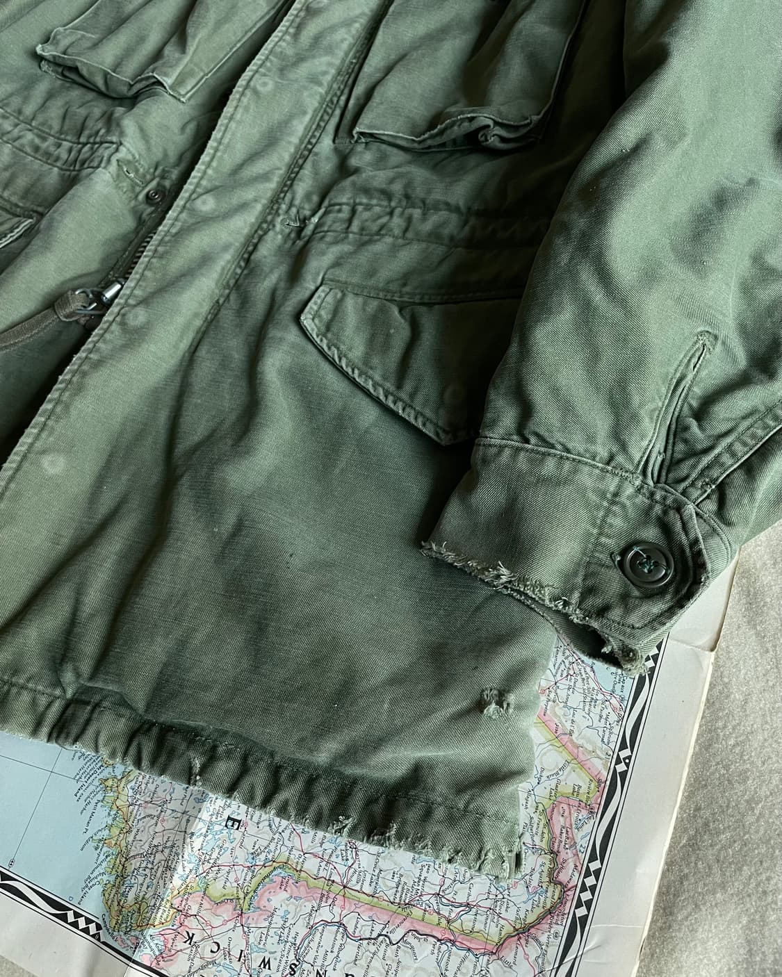 50s US ARMY m51 field jacket 상품이미지8