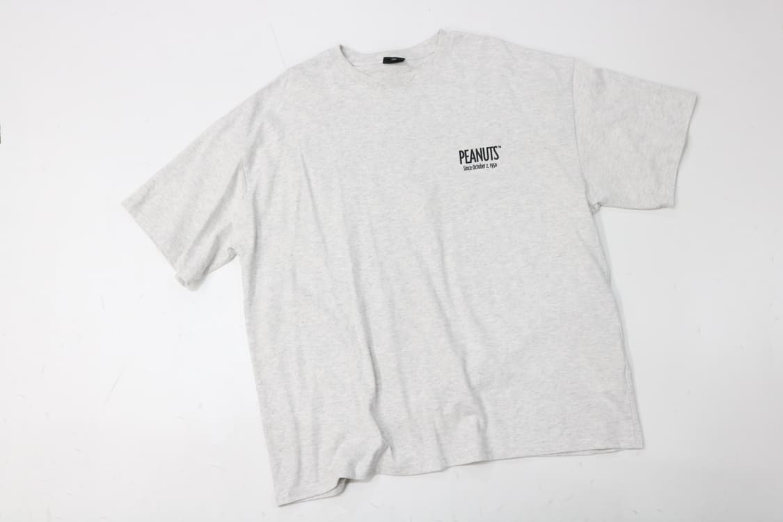 프리릭스 스토어 x 피너츠 스누피 백프린팅 티셔츠 (L) 상품이미지6