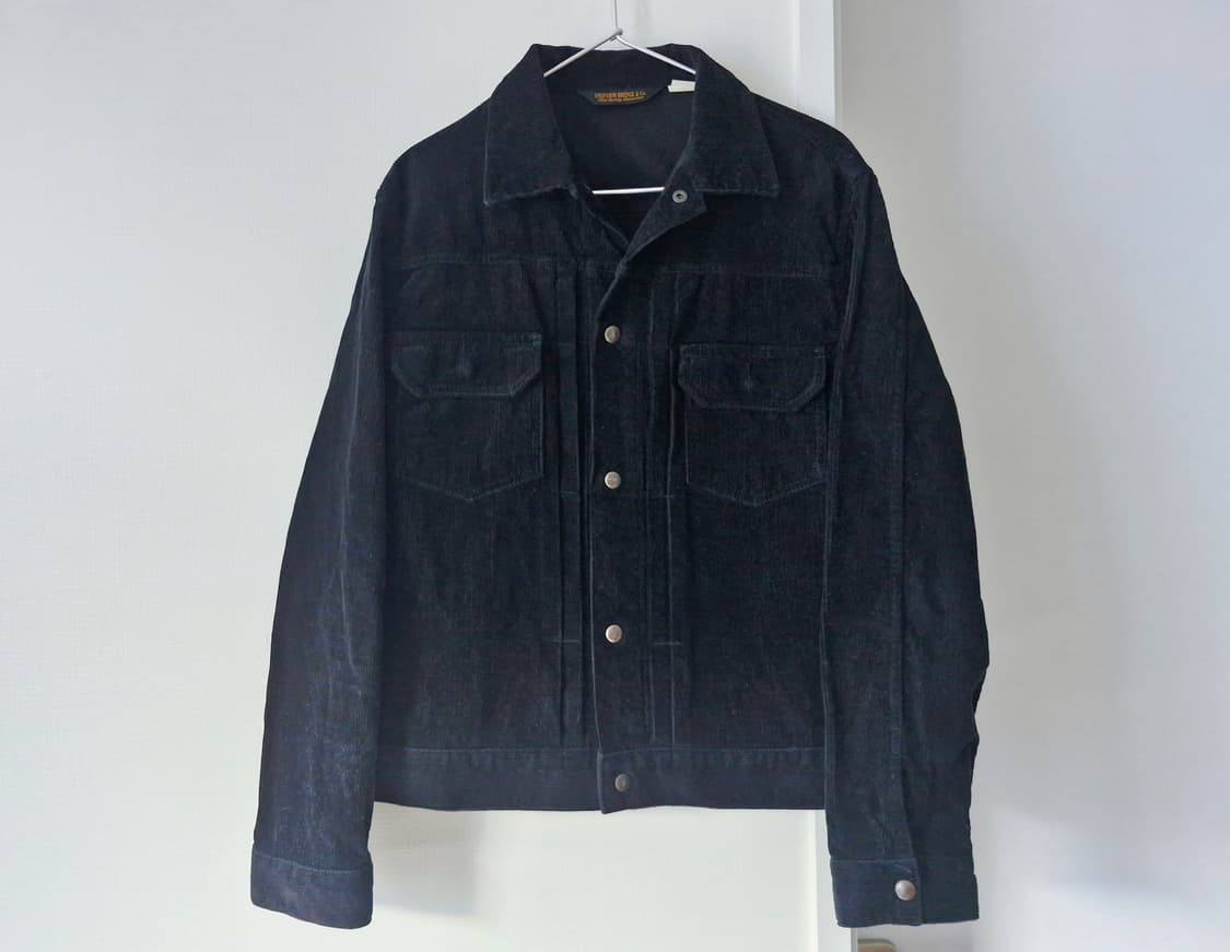 유니폼브릿지 코듀로이 트러커 자켓 L 상품이미지5