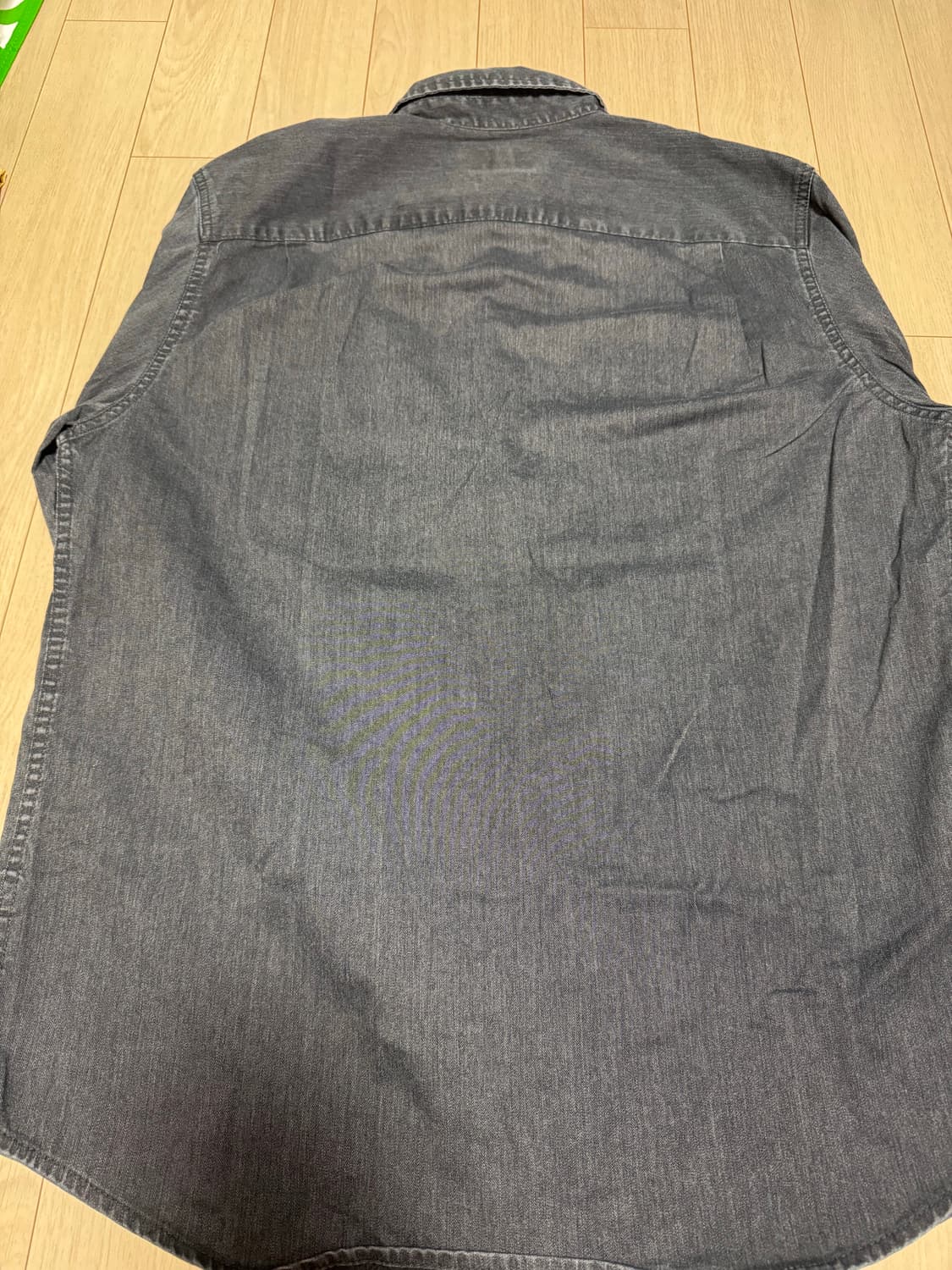 랭글러 투포켓 워크웨어 코튼 데님셔츠 상품이미지5