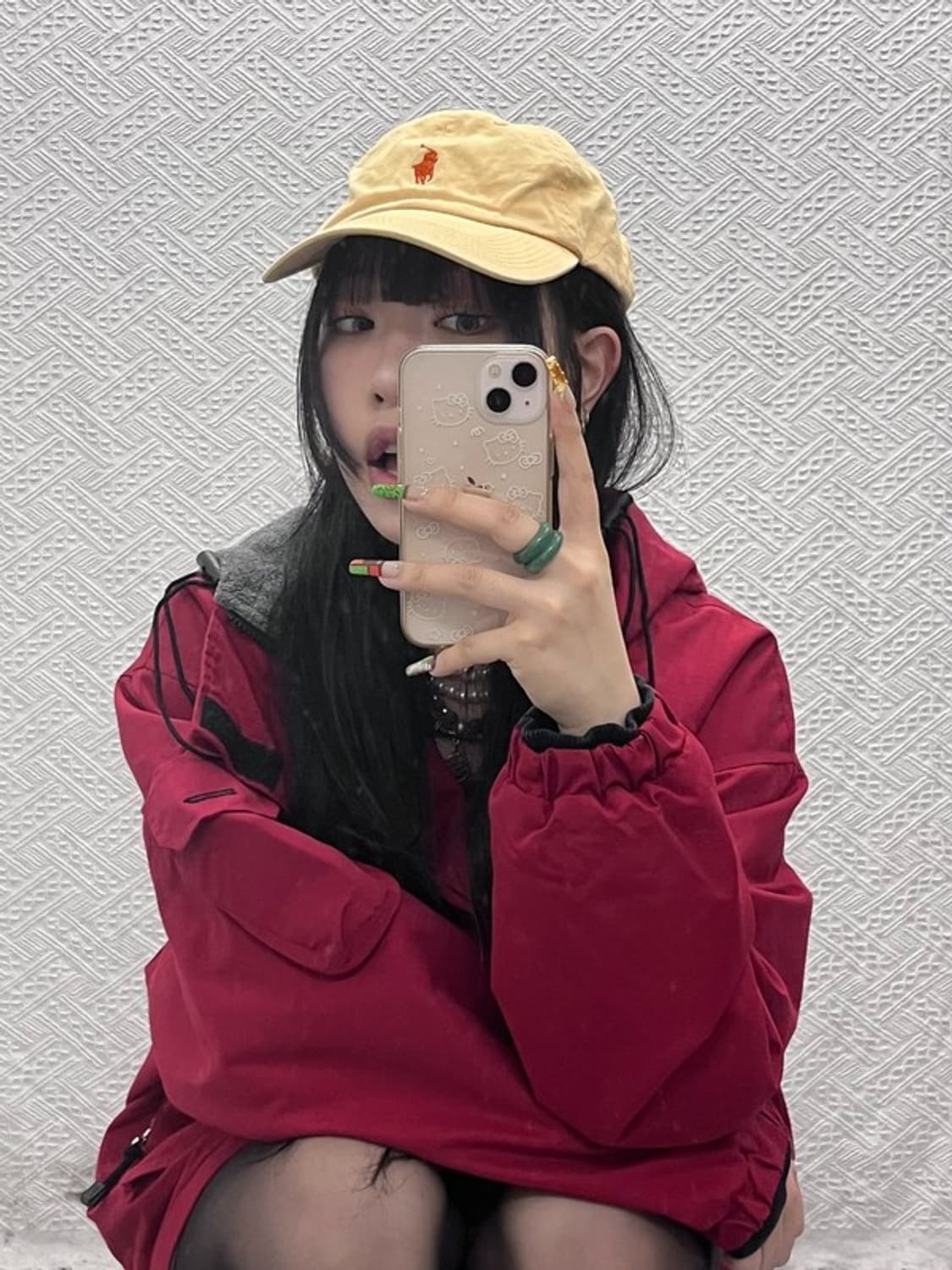 폴로 랄프로렌 레트로 빈티지 Y2K 연노랑 볼캡 C09600 상품이미지1