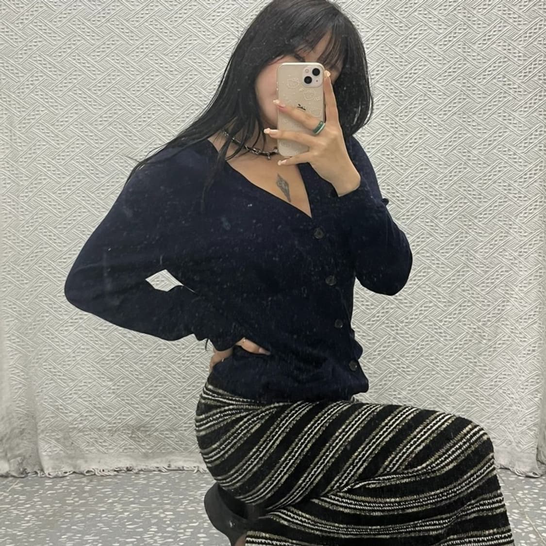 폴로 랄프로렌 워셔블 메리노 울 니트 가디건 M C06409 상품이미지2