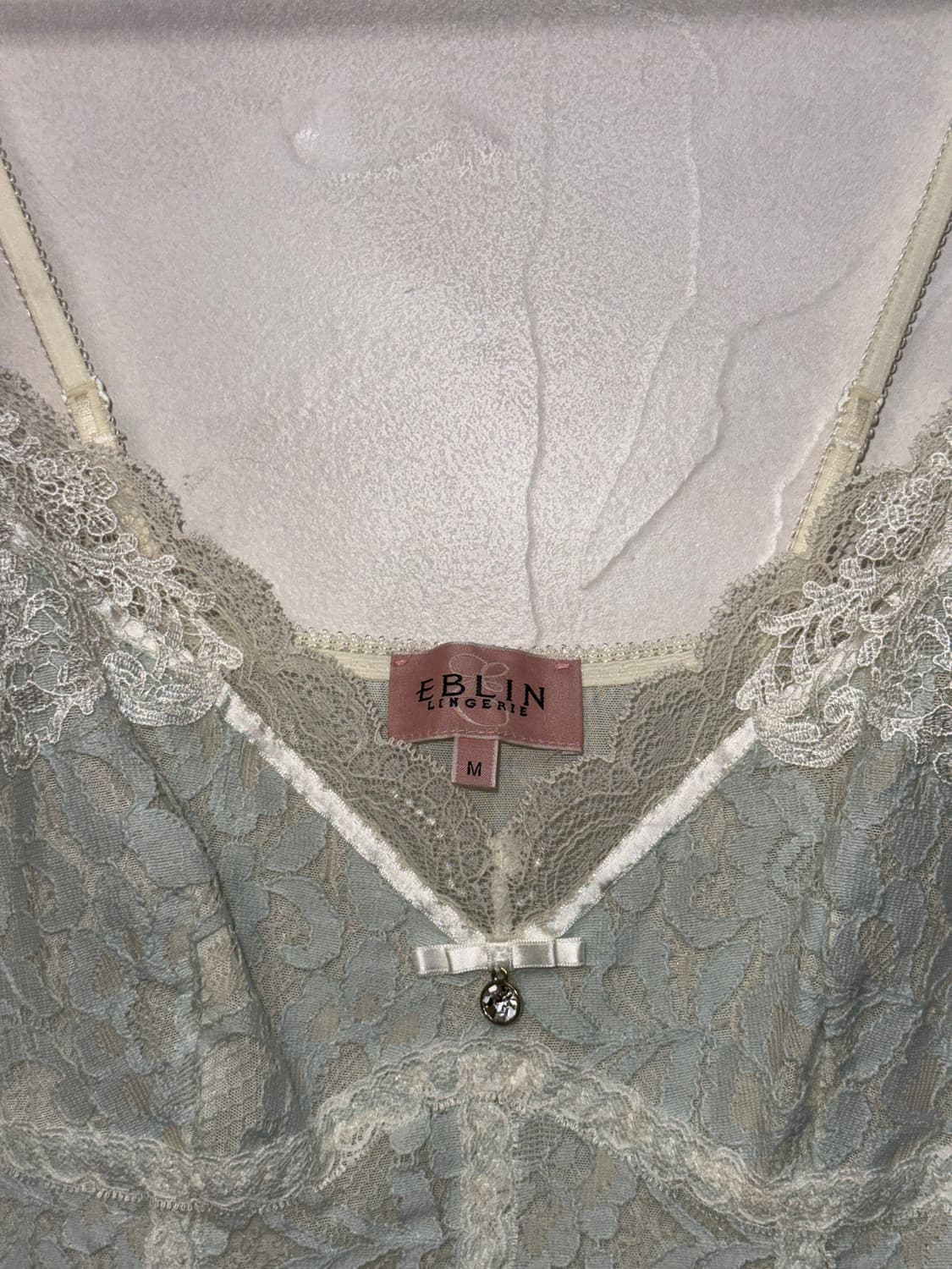 Eblin mint fairy floral lace slip ops 상품이미지6