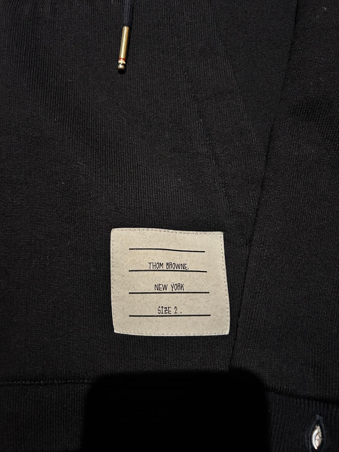 [정품] 톰브라운 백삼선 후드집업 2 상품이미지2