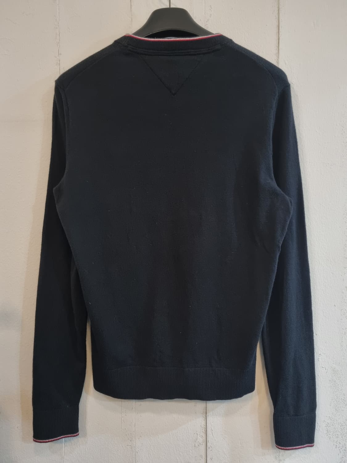 타미힐피거 캐시미어 니트 M 네이비 상품이미지6
