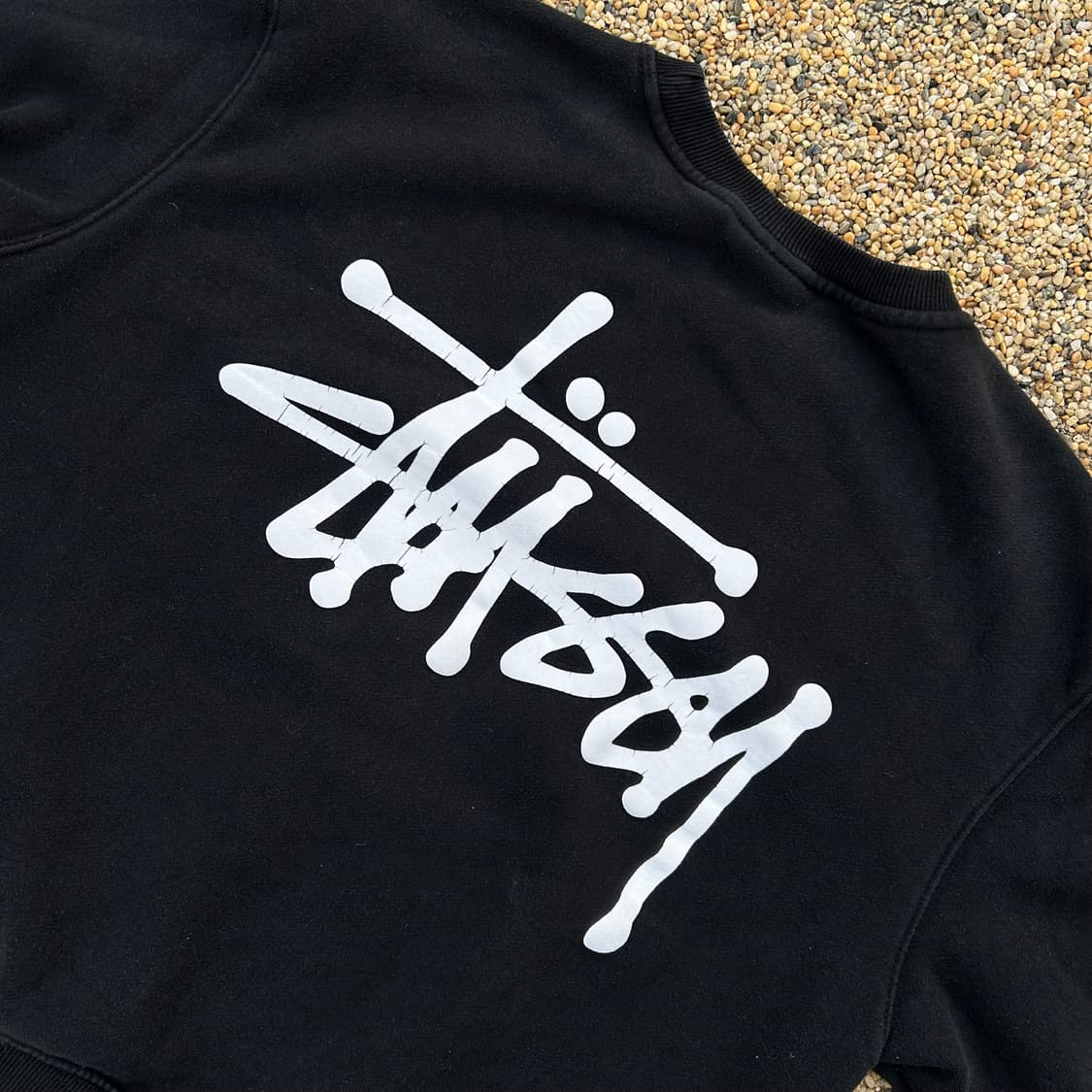 스투시 블랙 맨투맨 상품이미지9