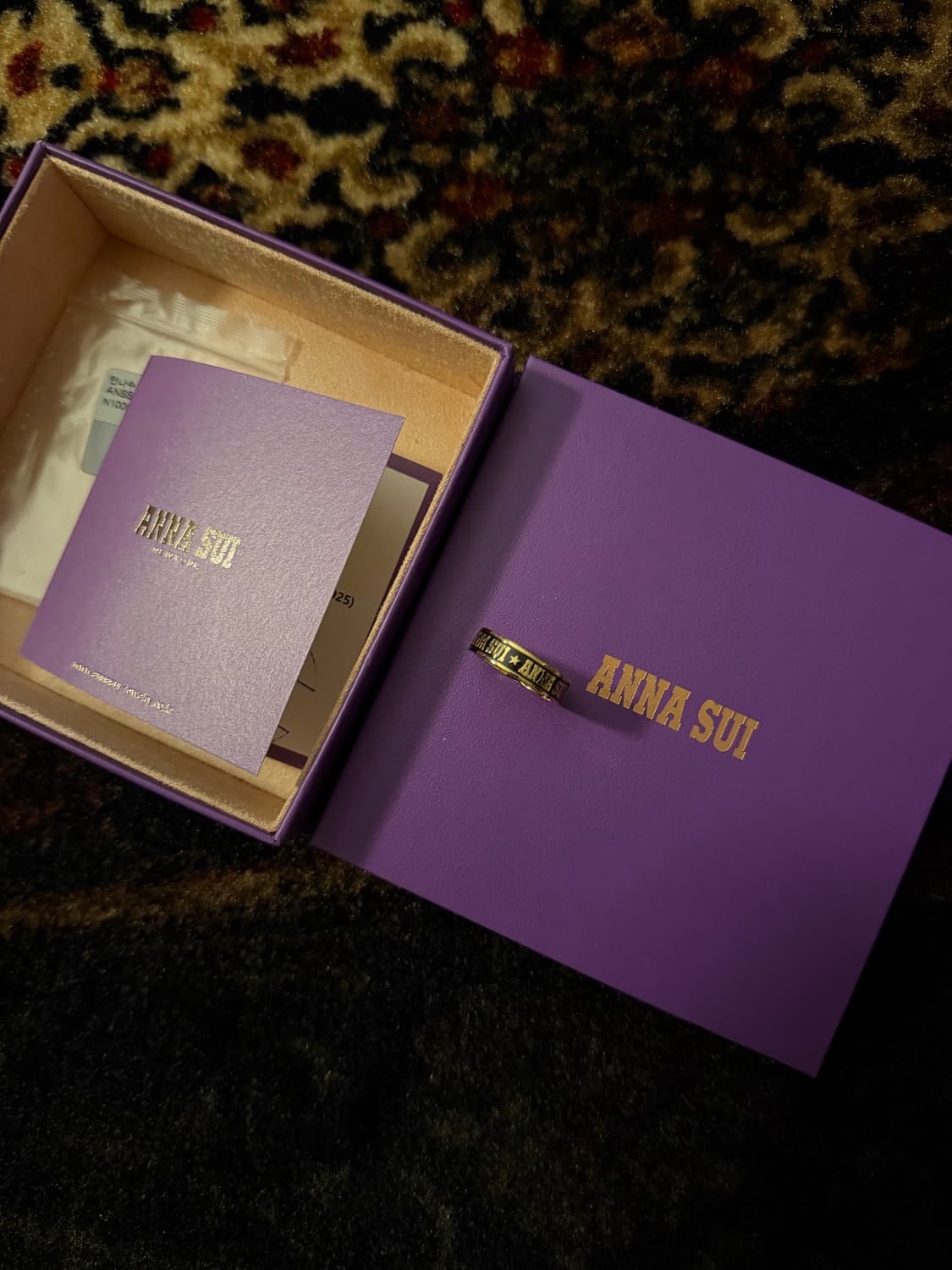 정품 안나수이 반지  상품이미지1