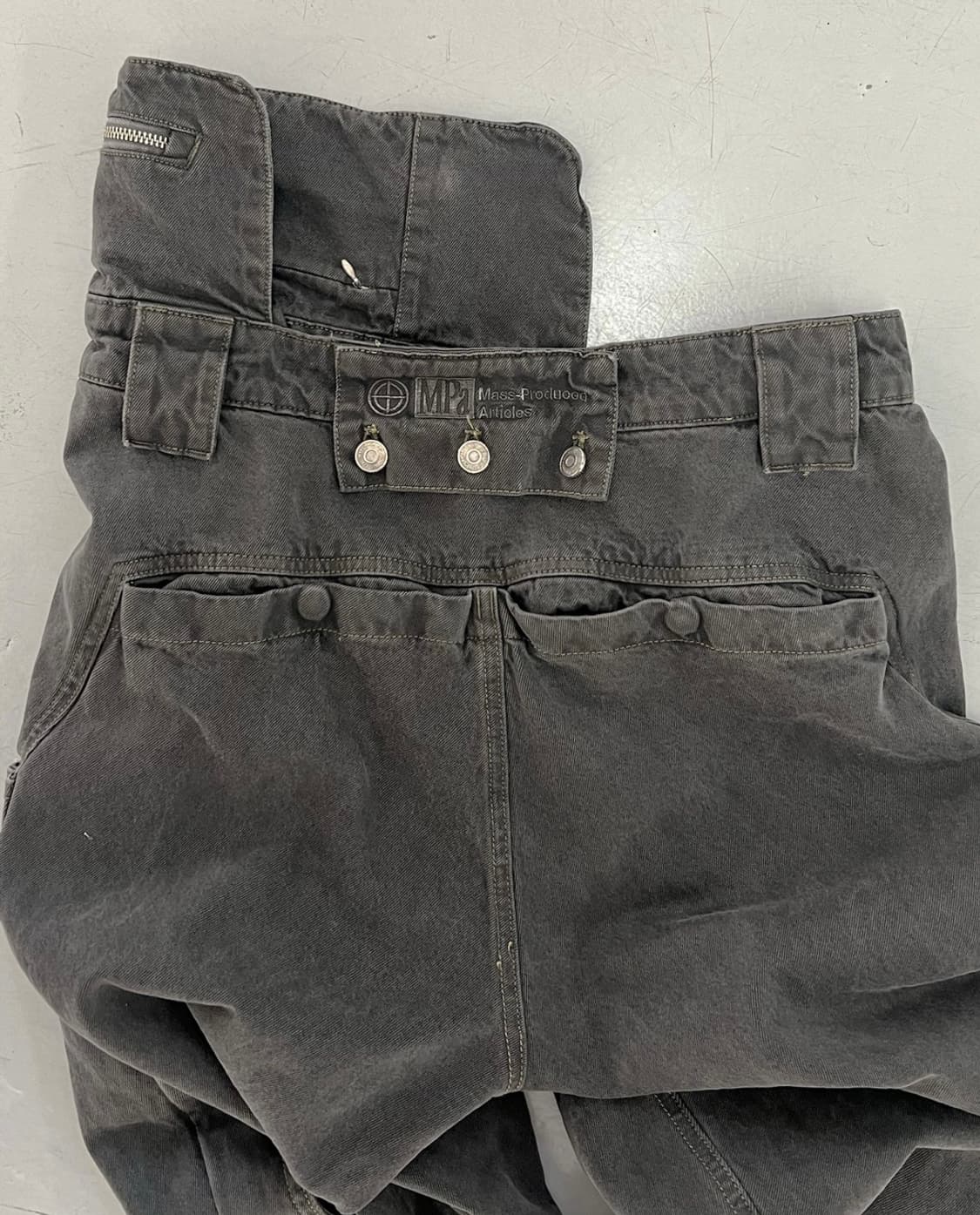 MPA SINGLE WAIST POCKET PANTS (ASPHALT) 상품이미지6