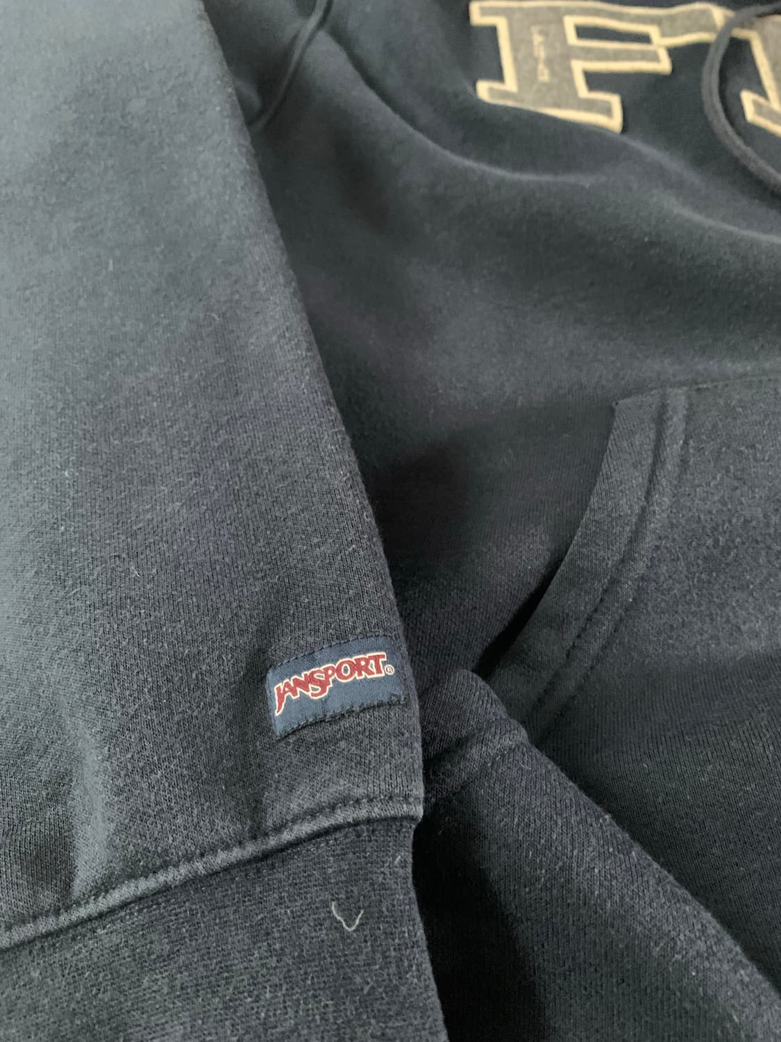 잔스포츠 FITT 후드티 네이비 상품이미지4