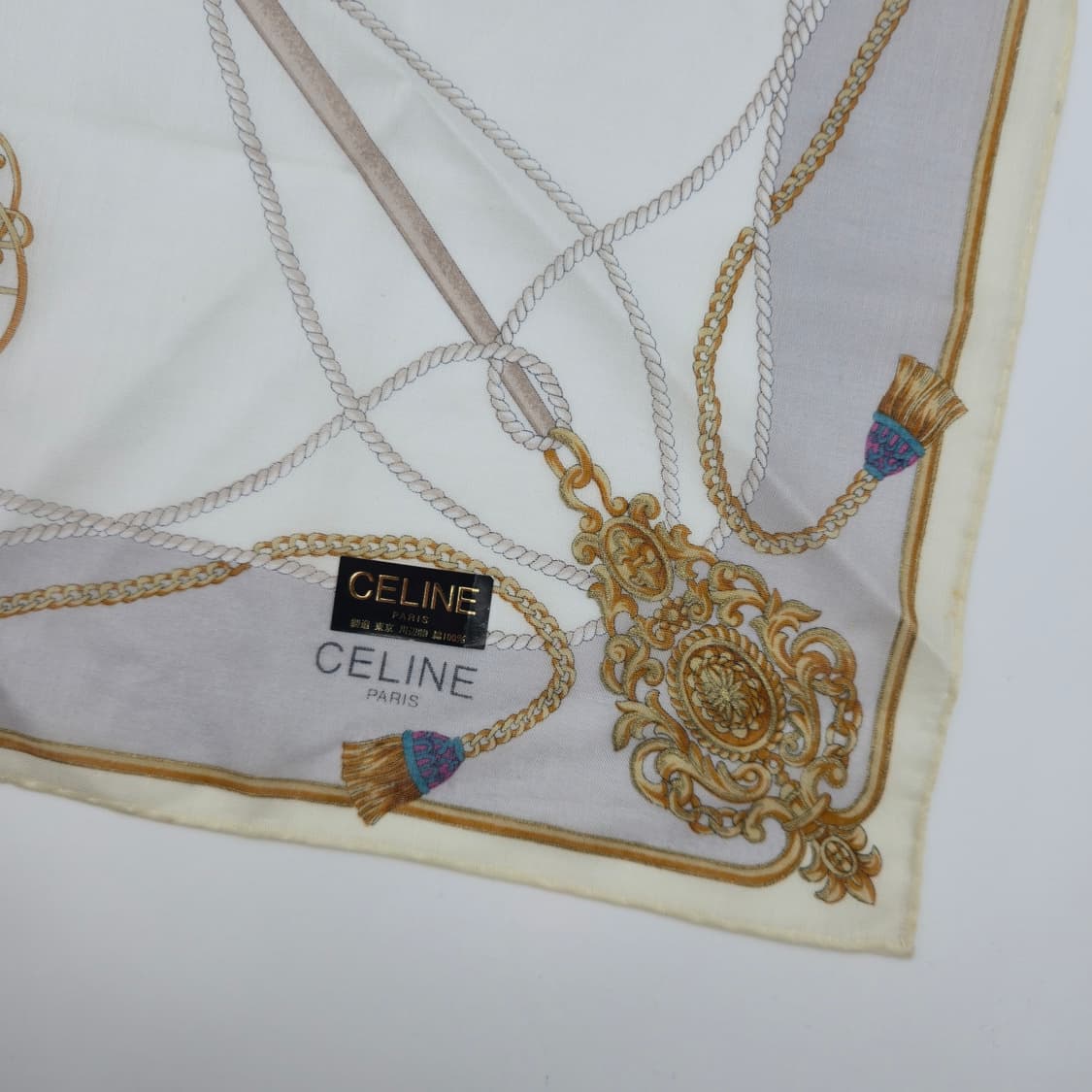 CELINE 셀린느 손수건 스카프 [CFSB11735-116-1] 상품이미지5