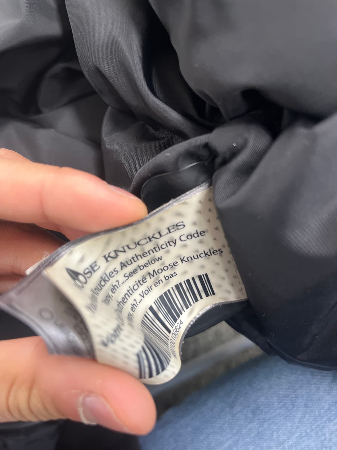 무스너클 패딩 정품 상품이미지2