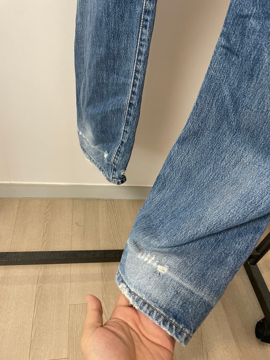 (36) Levis501 리바이스501 워싱 데님팬츠 상품이미지10