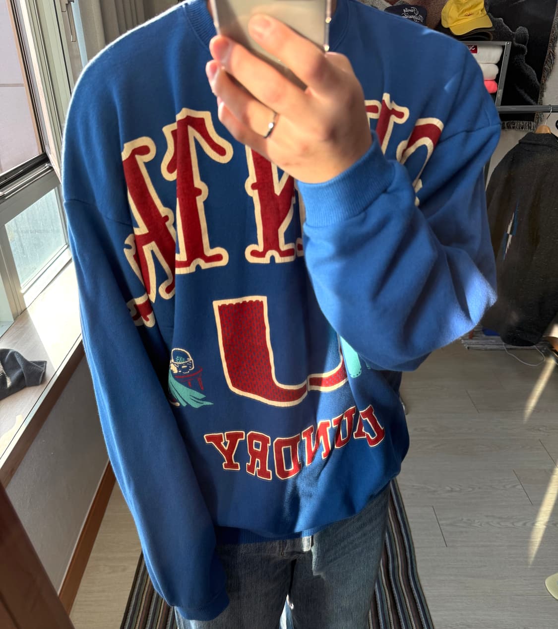 캐피탈 빅 스웻셔츠 맨투맨 상품이미지1