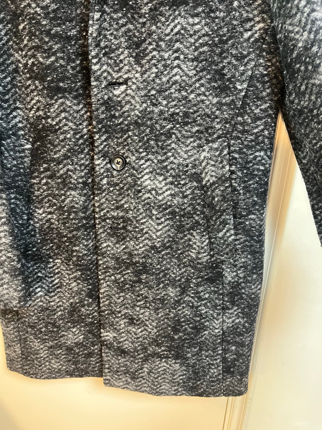 DKNY 헤링본 코트 95~100 (US 38 사이즈) 상품이미지4