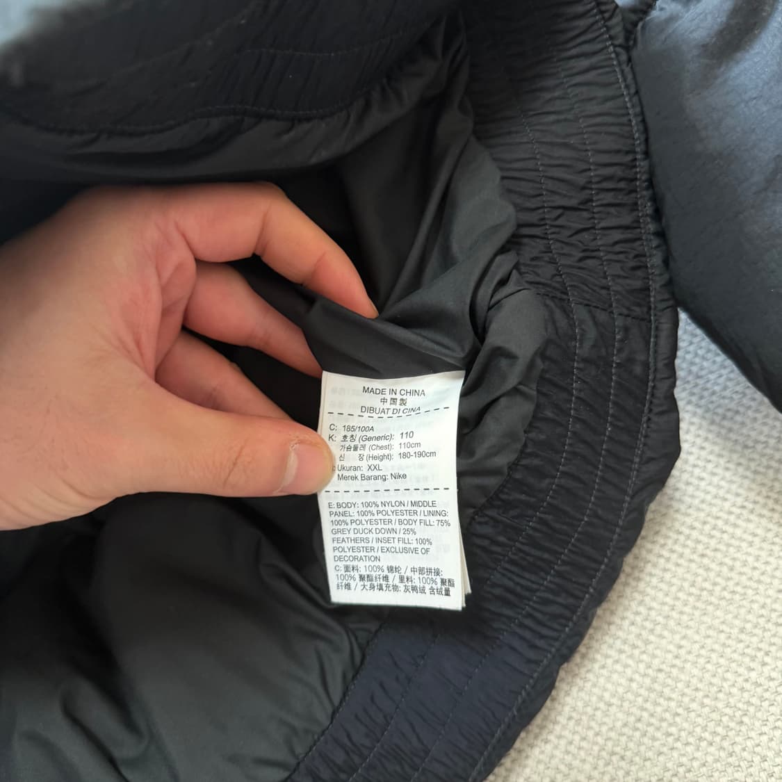 나이키 NSW 다운 필 패딩자켓 상품이미지3