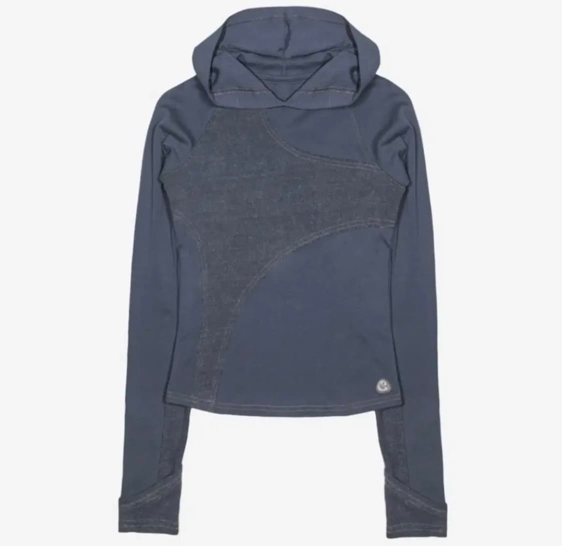 스마트어반유즈풀 raw edge hoodie / 현 코이세이오 상품이미지1