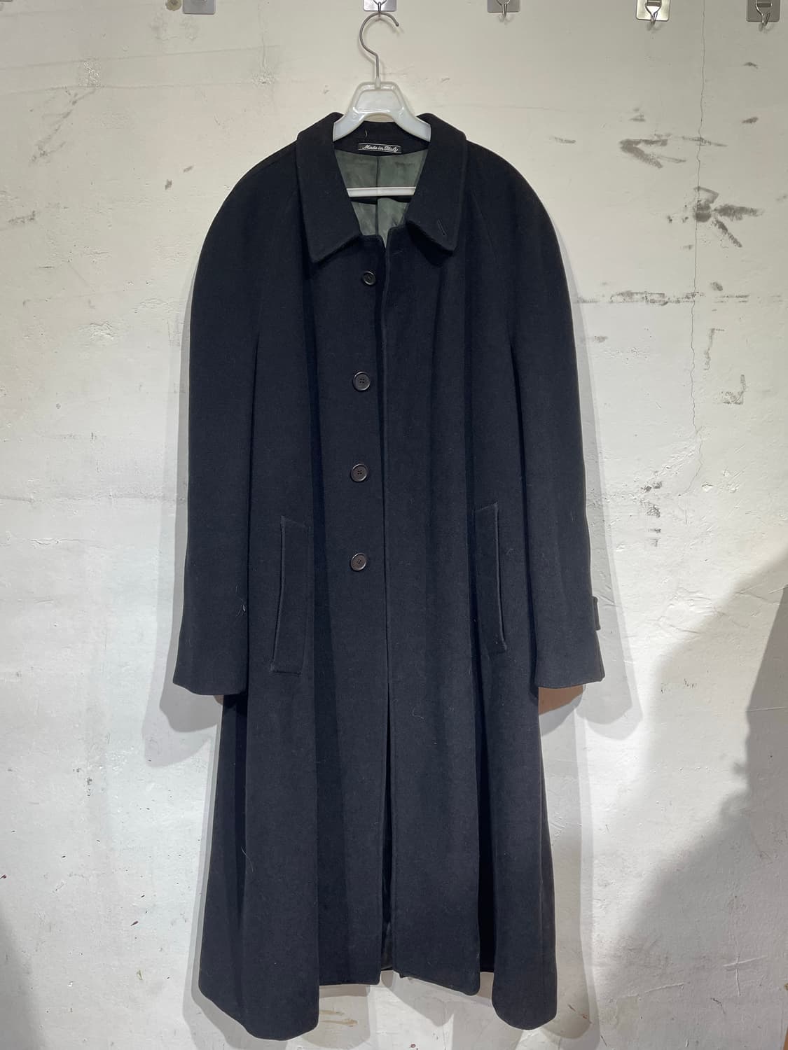 조르지오 아르마니 라나울 발마칸 싱글 코트 XL 상품이미지7