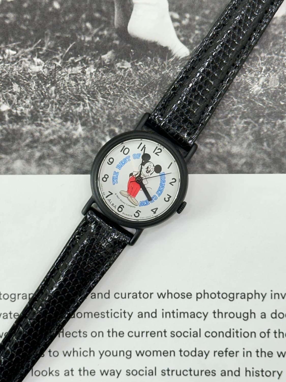 세이코 알바 디즈니 미키 쿼츠 시계 상품이미지5