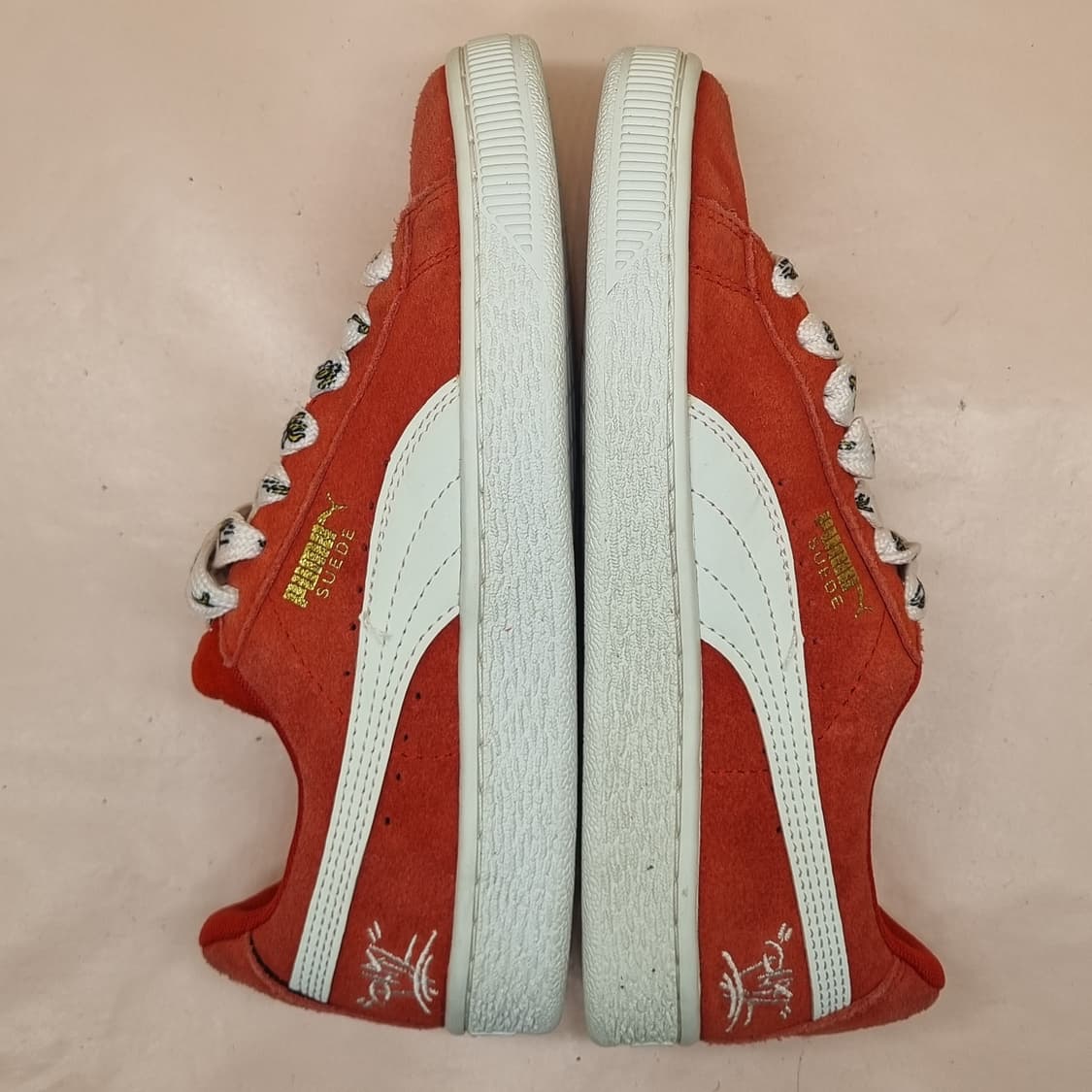 푸마 미니언즈 스웨이드 스니커즈 220 상품이미지5