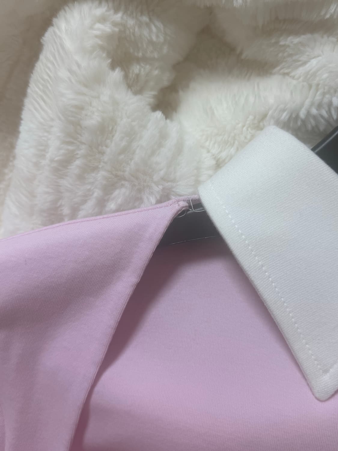 베이비메탈클럽 챠미 카라 탑 베이비핑크 상품이미지3