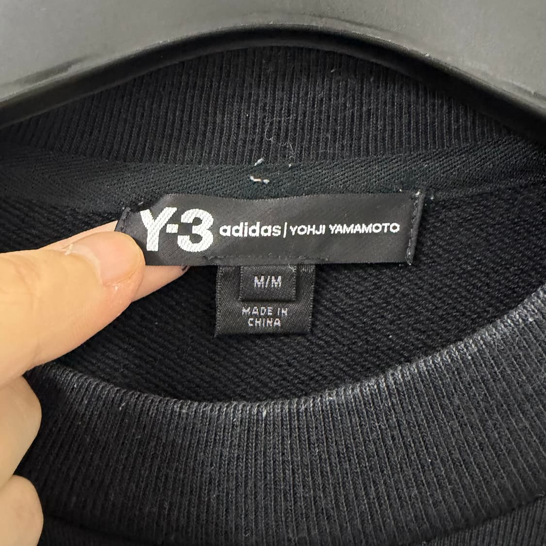 Y-3 요지 야마모토 11주년 맨투맨 상품이미지7