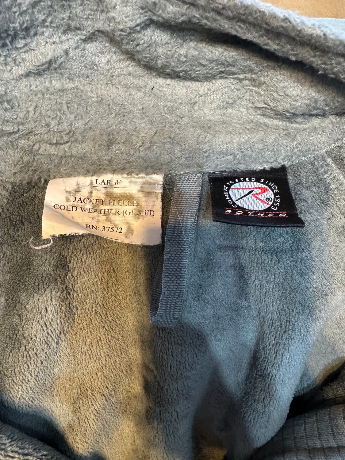 빈티지 미군 GEN3 플리스 자켓 L (580) 상품이미지4