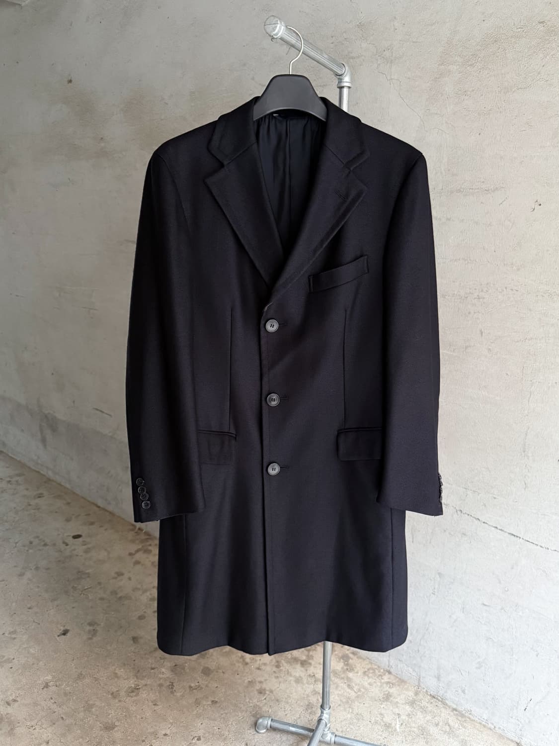 Ermenegildo Zegna Herringbone Wool Overc 상품이미지1