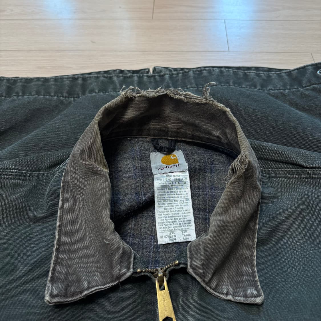 빈티지 칼하트 j97 디트로이트 mos 2XLT 팝니다 상품이미지6