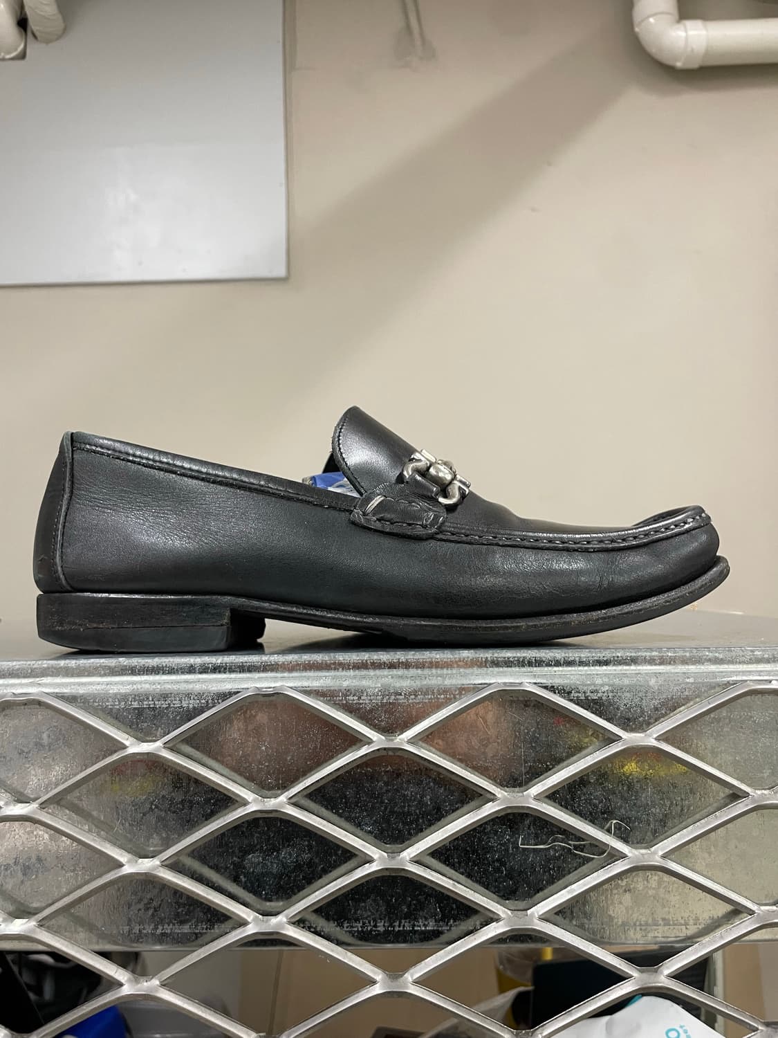 페레가모 간치니 레더 로퍼 7.5  상품이미지4