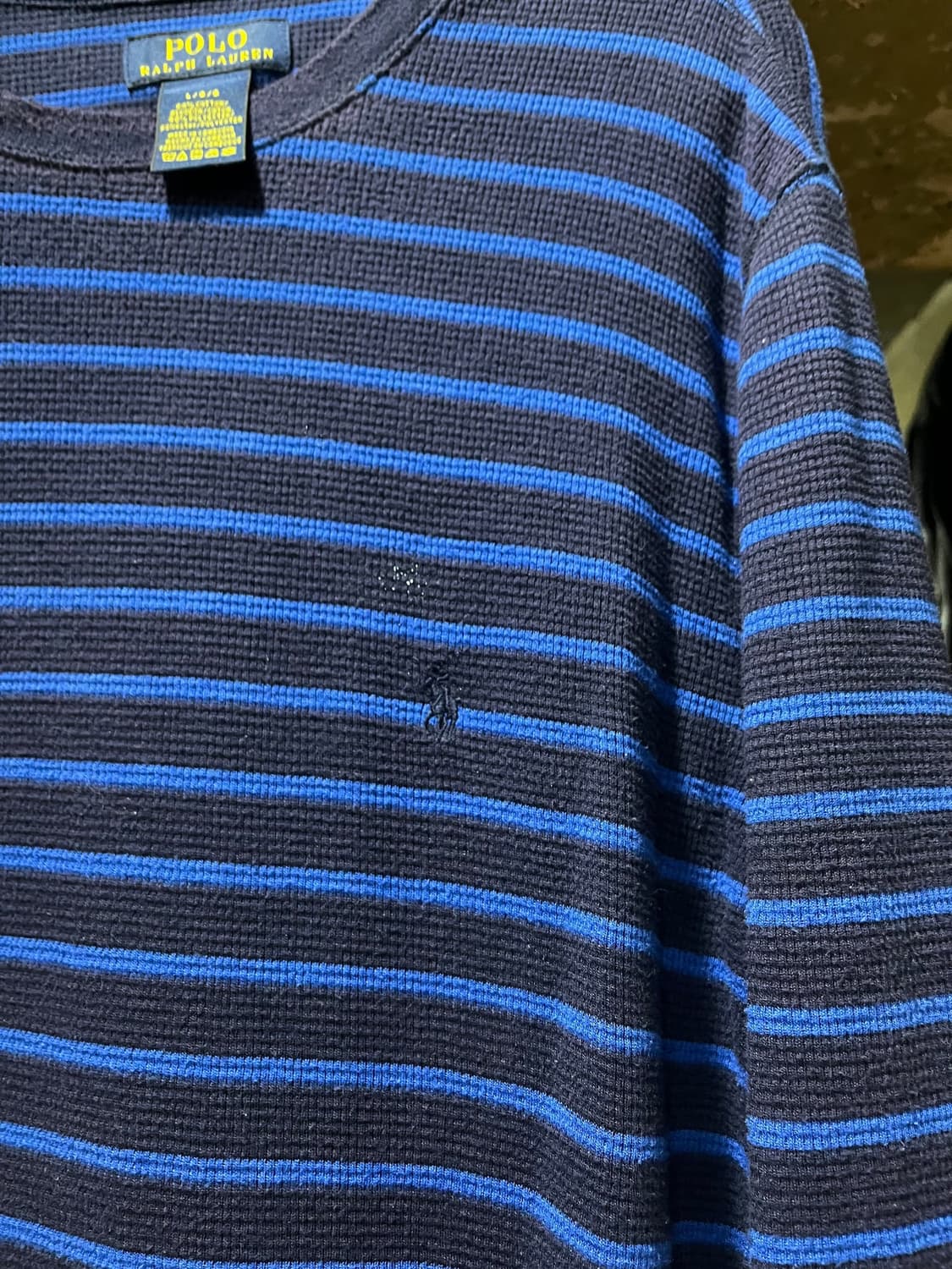 POLO Ralph Lauren Blue Stripe Sleeve 상품이미지4