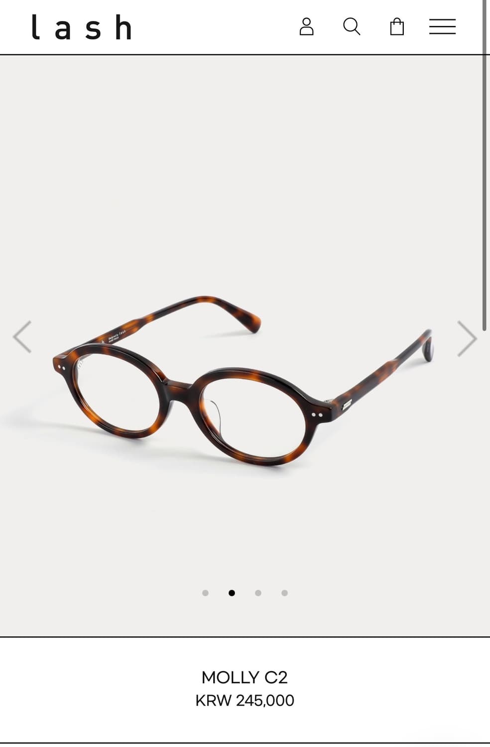 래쉬 MOLLY C2 안경 상품이미지1