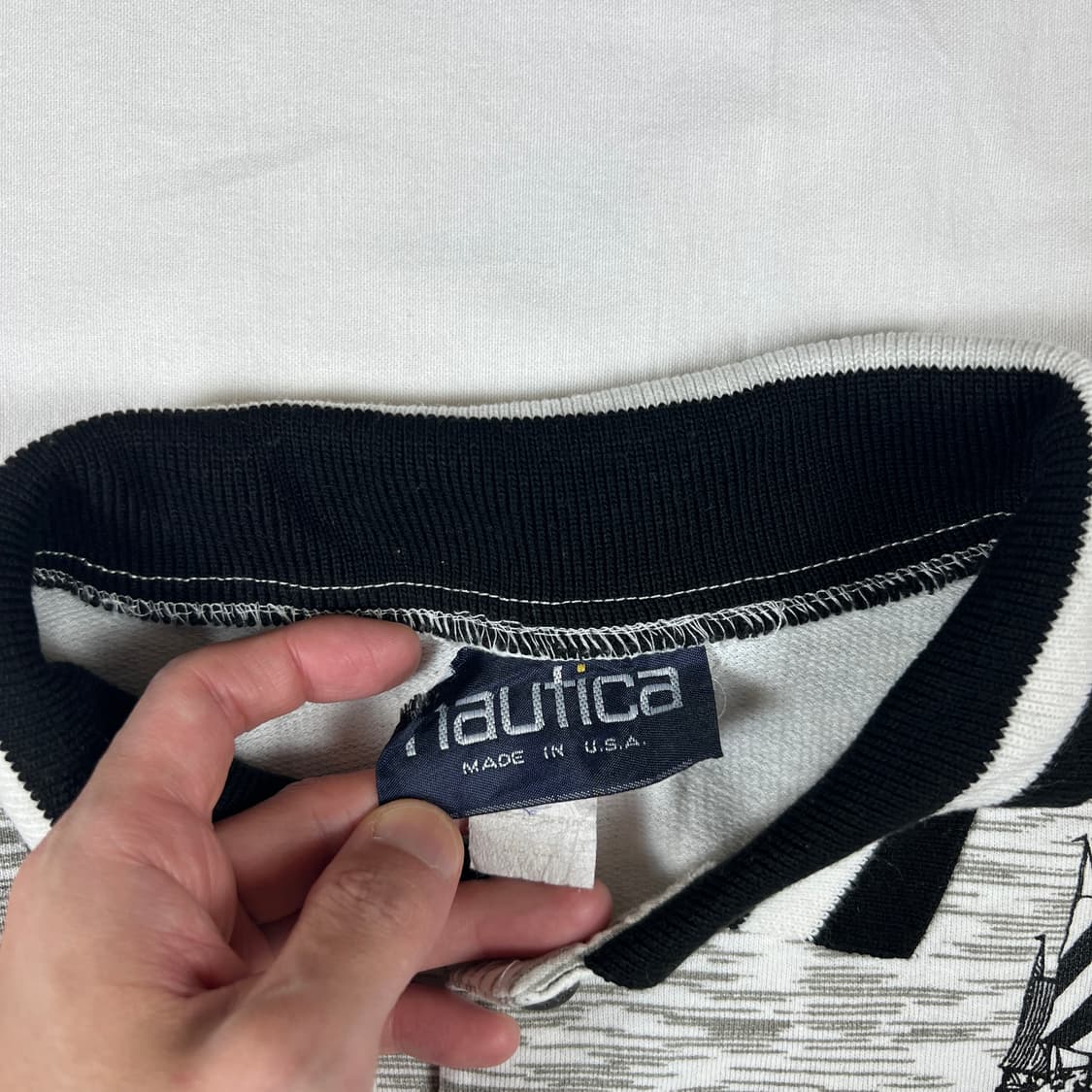 90‘s 노티카 competition 반팔 피케셔츠 상품이미지7