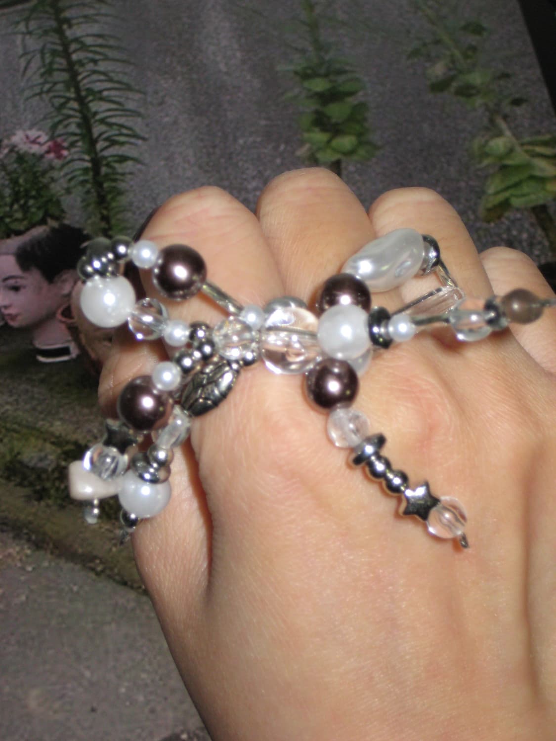 브라운 실버 스텔라 링반지 상품이미지5