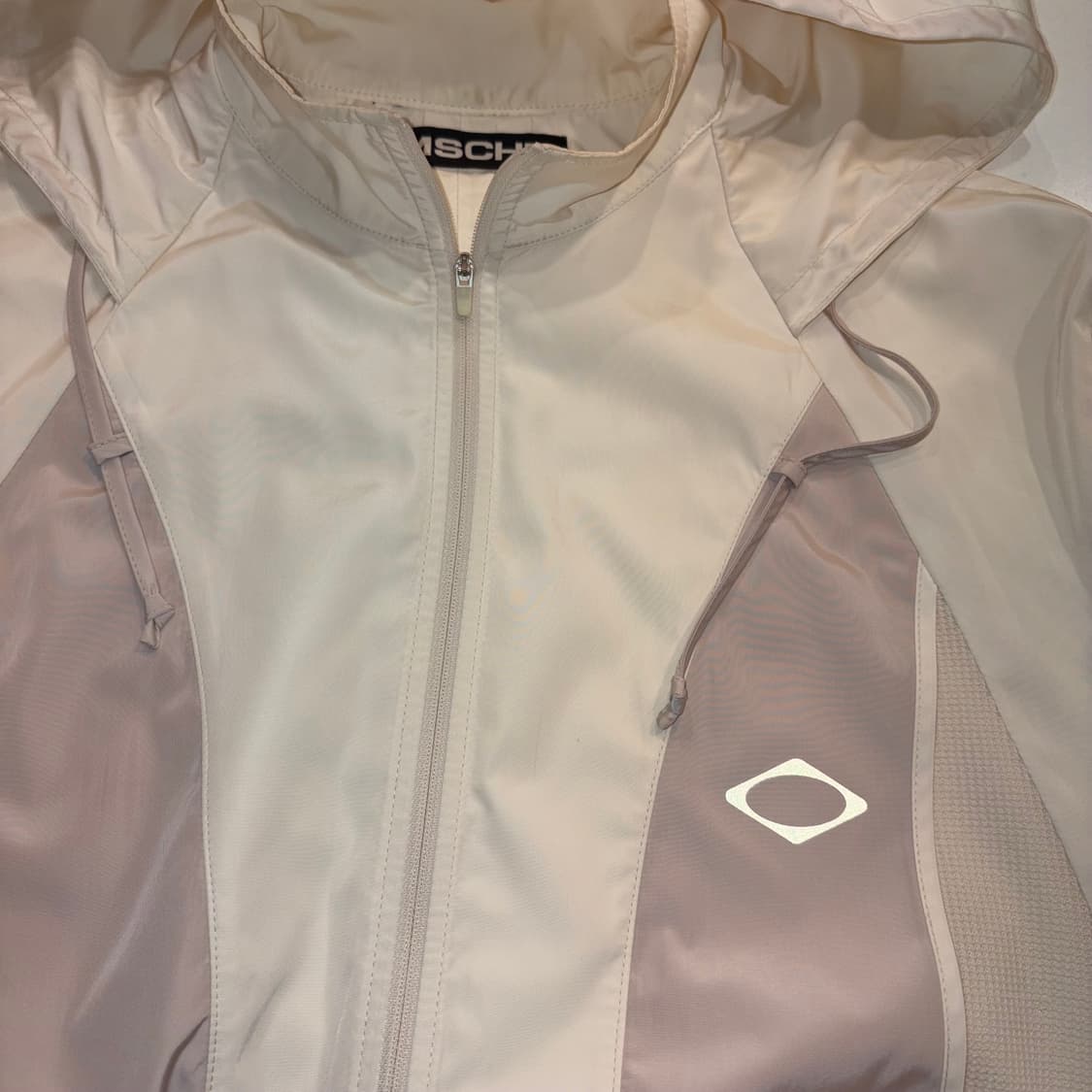 [M] 미스치프 FW 컬러블록 윈드브레이커 아이보리 D822 상품이미지4