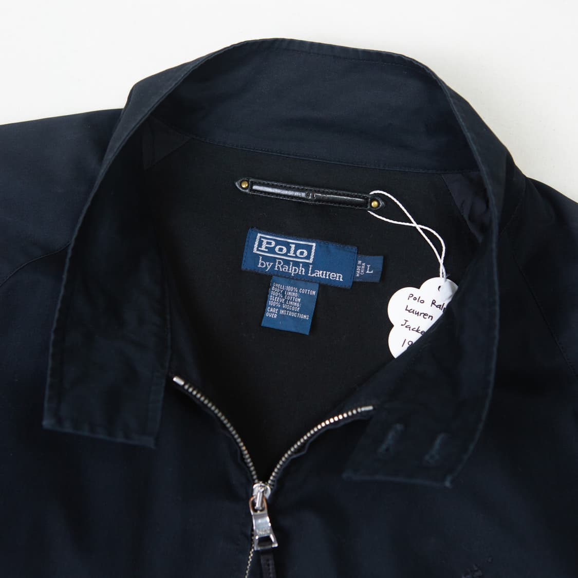 폴로 랄프로렌 해링턴 자켓 블랙 상품이미지5