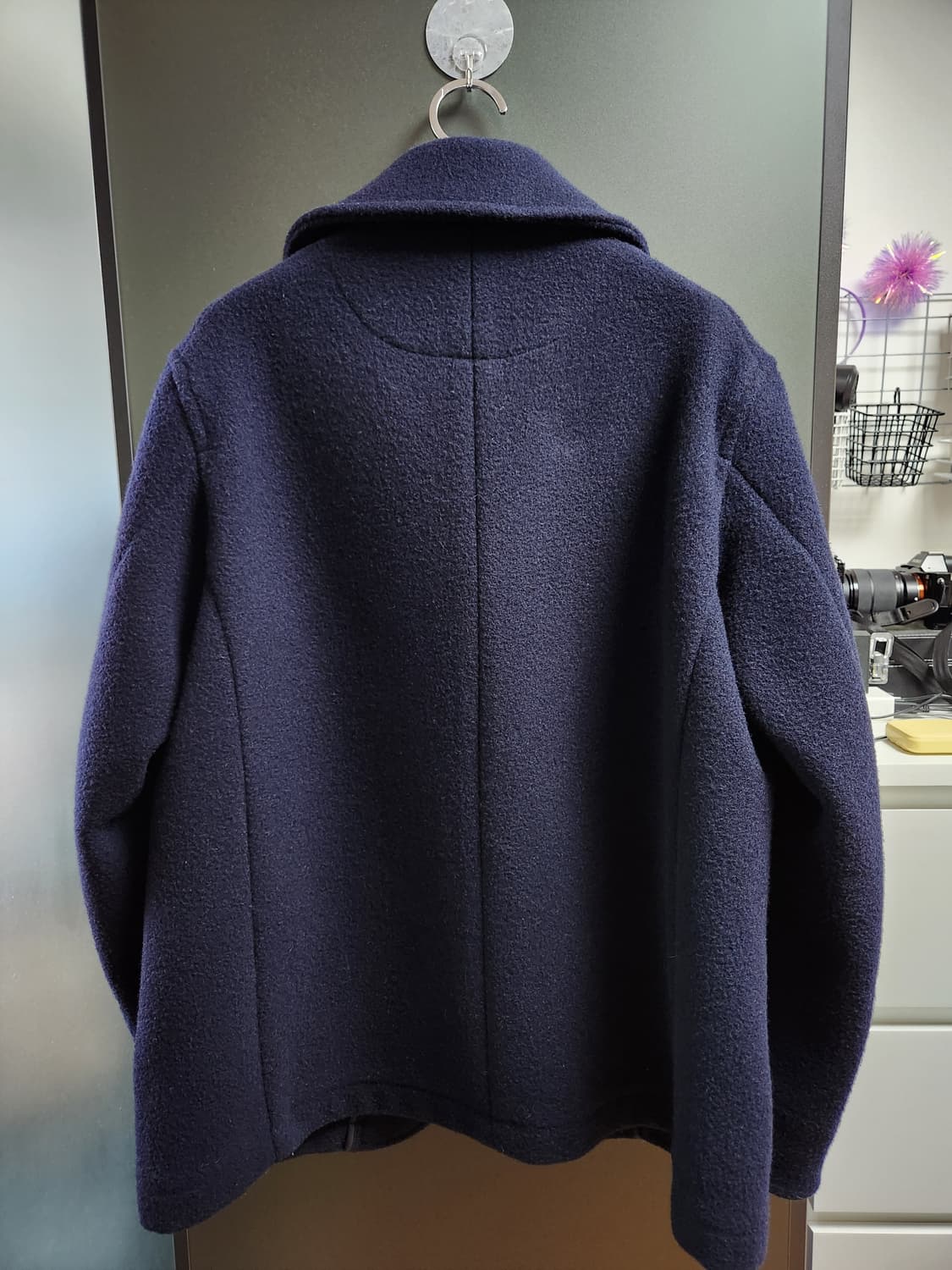 단톤 울파일 라운드카라 자켓 42 상품이미지7