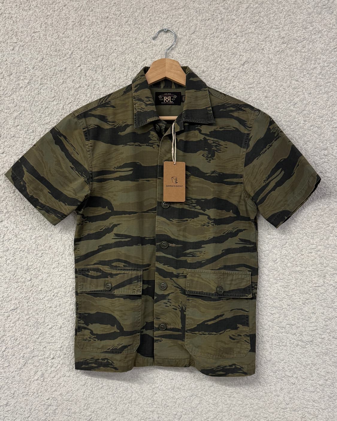 RRL 타이거카모 반팔 셔츠 상품이미지2
