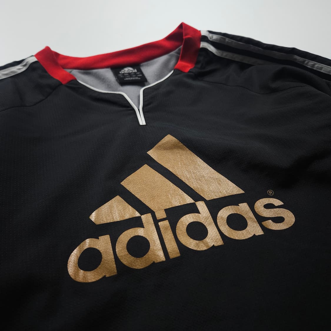 아디다스 빅로고 올드스쿨 기모 풋볼 웜업 (105) 상품이미지3