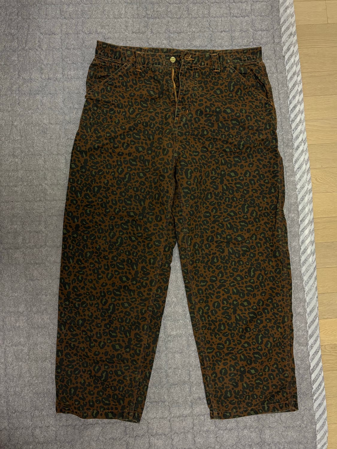 [L] 칼하트 wip 싱글니 레오파드 상품이미지3