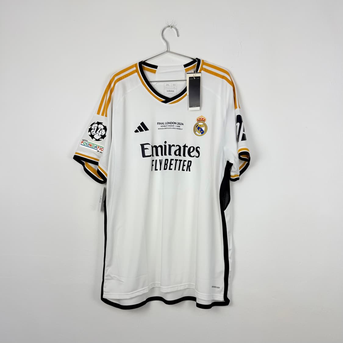 23-24 레알마드리드 홈 크로스 유니폼 상품이미지5