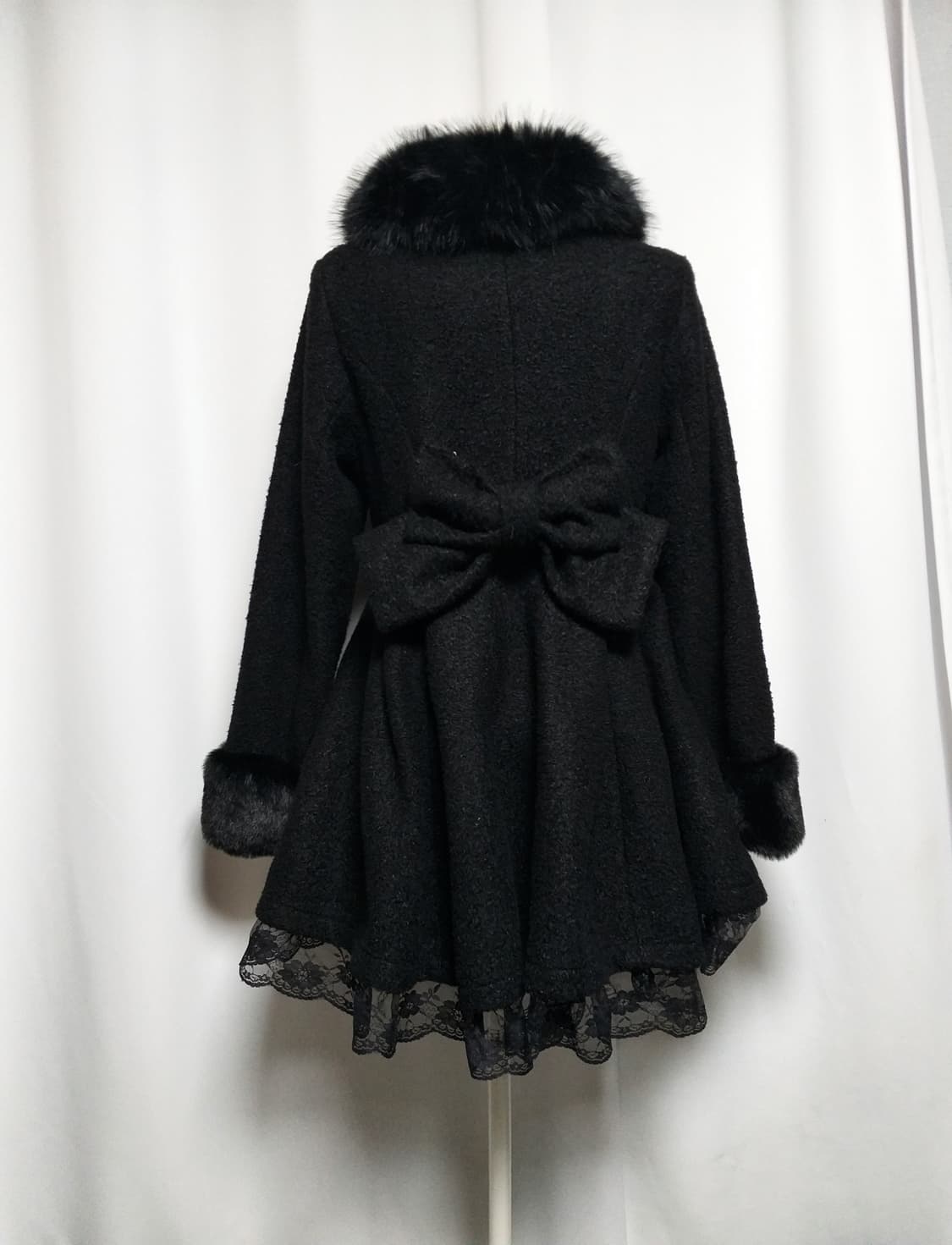 양산형지뢰계 코트 달천대장 히메로맨틱갸루 핀터깔 로리타 스나계 펑크일브 상품이미지2