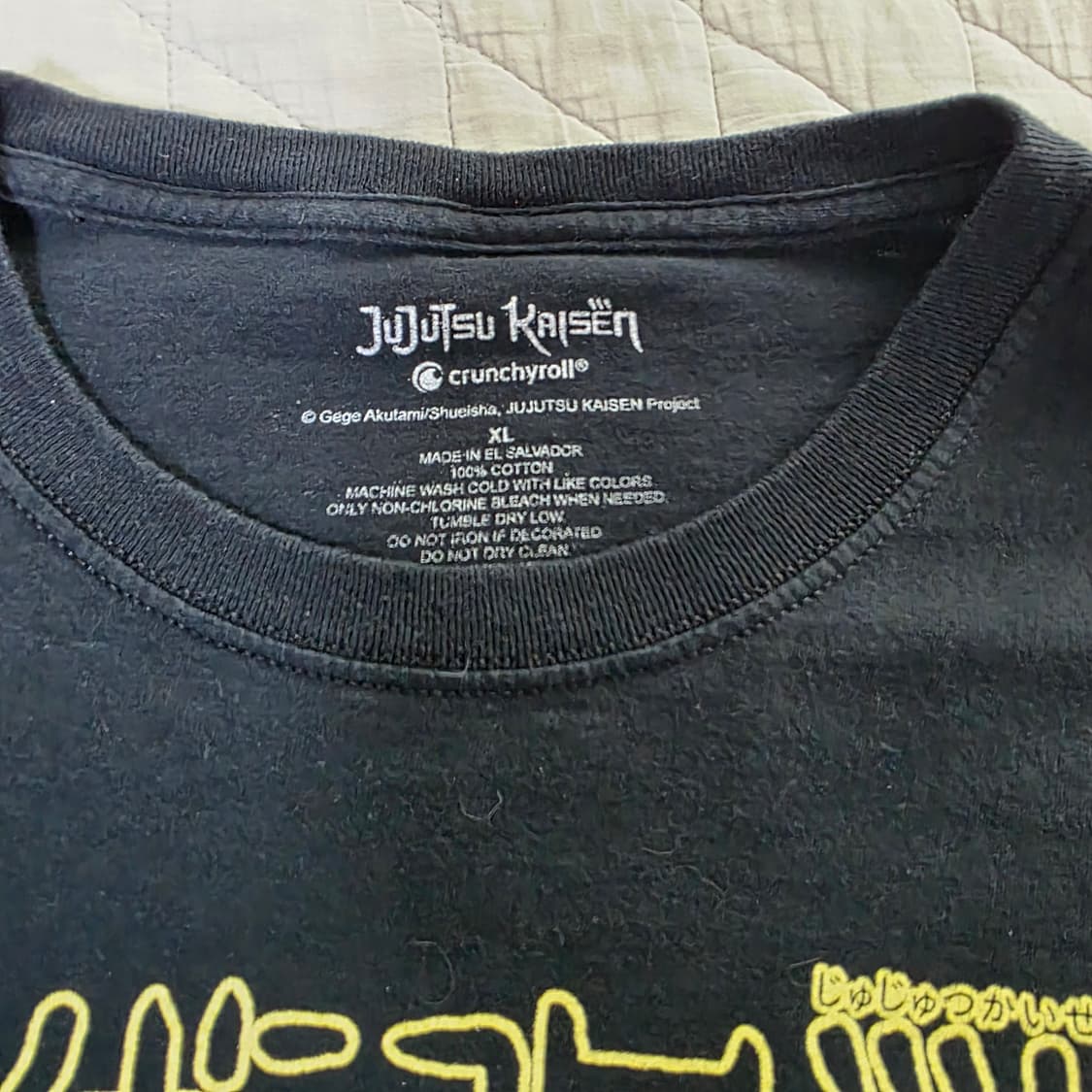 [XL] 주술회전 프로모 리바이 티셔츠 fit like L 상품이미지6