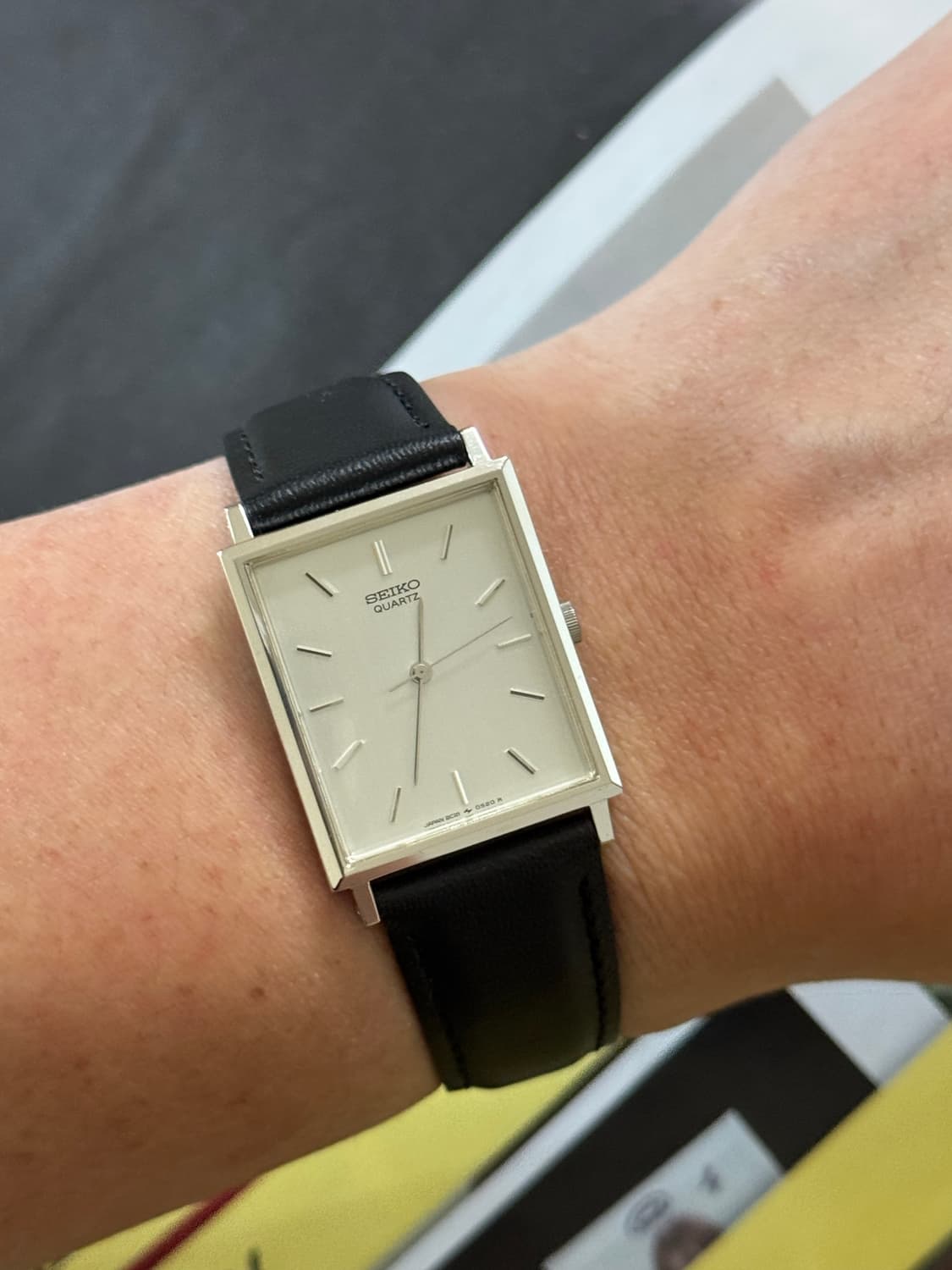 80s Seiko tank quartz 상품이미지5