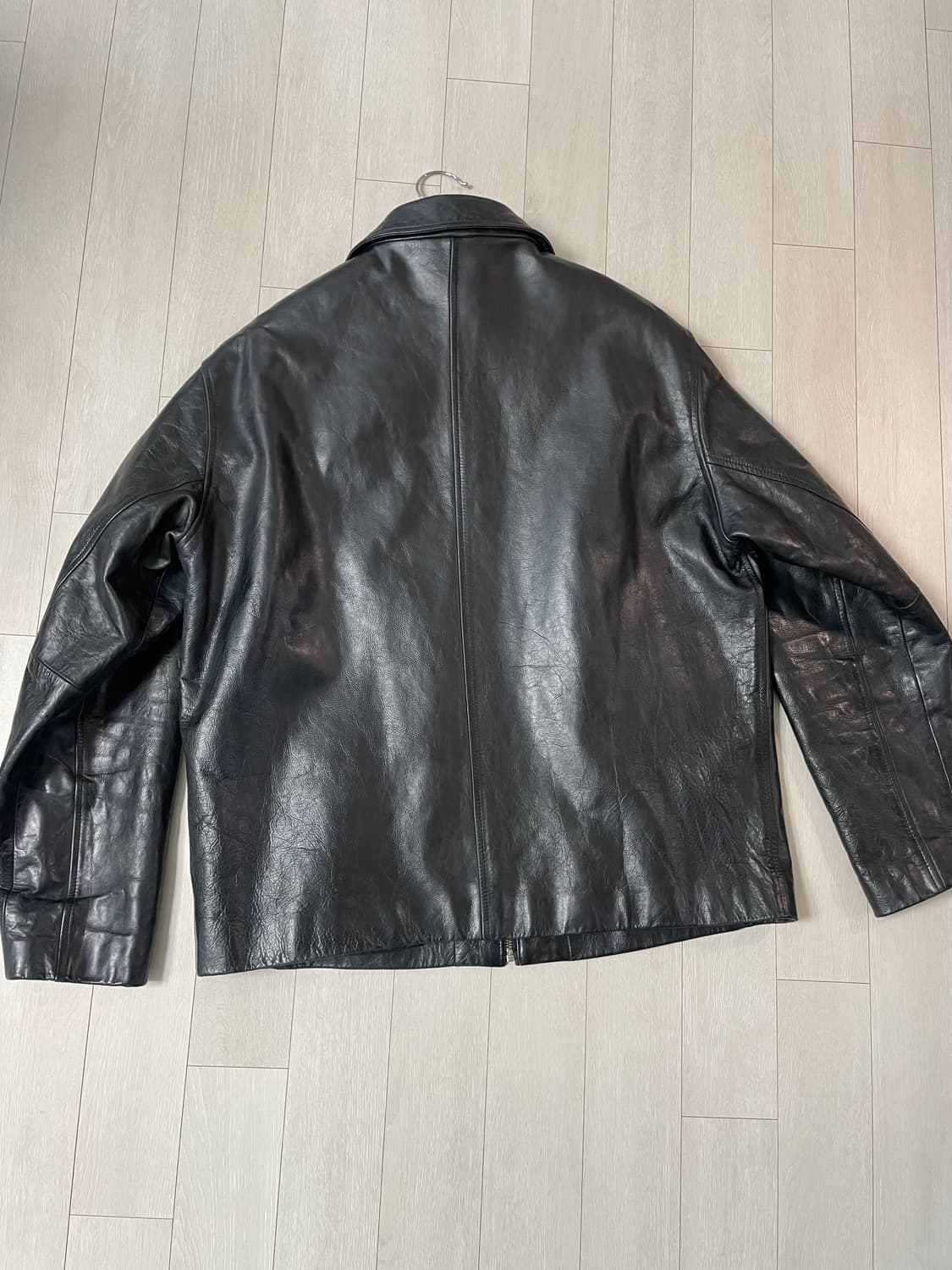 [L]올드갭 레더 풀집업(가죽 케어 완료) 상품이미지3