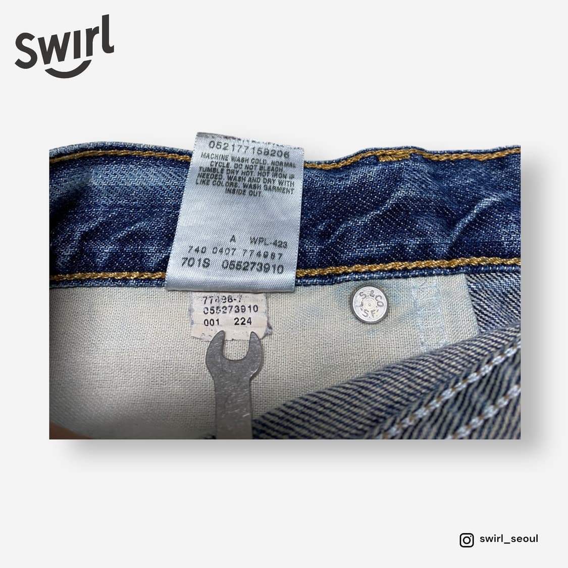 🌊Levis 527 bootscut jeans 상품이미지9